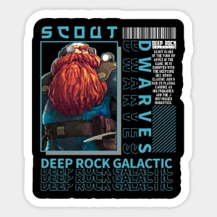 Scooutting - Galactic Sticker